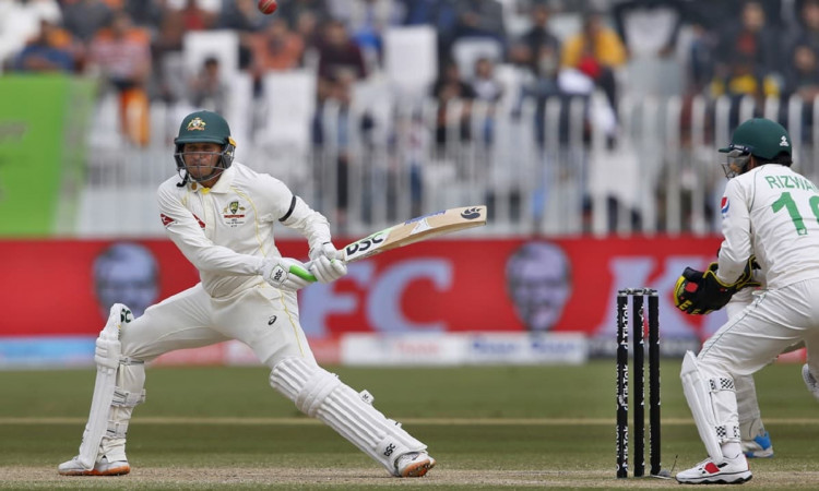 Cricket Image for PAK v AUS 1st Test: Pakistan Spinners Find Wickets; Usman Khawaja Misses Century
