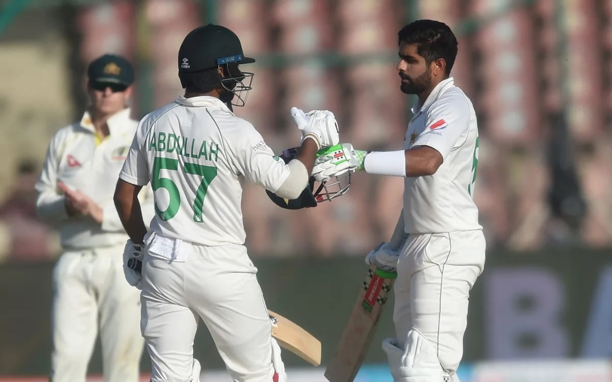 Cricket Image for PAK v AUS 2nd Test: Babar's Century & Shafique's Fifty Vouches For A Pakistani Com