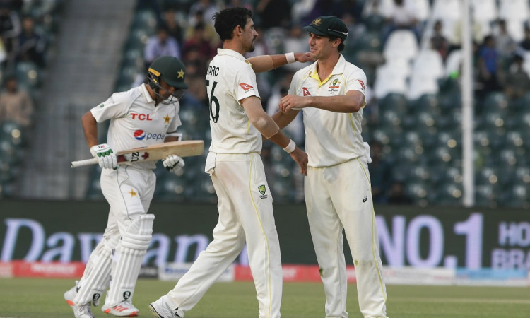 Cricket Image for PAK vs AUS 3rd Test: Cummins & Starc Put Australia In Front; Tourists 134 Runs Ahe