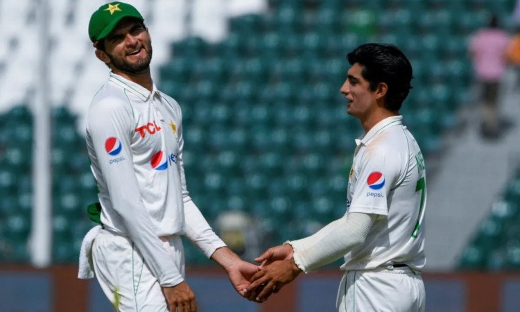 Cricket Image for PAK vs AUS 3rd Test: Shaheen Afridi & Naseem Shah Put Pakistan Ahead At Stumps On 