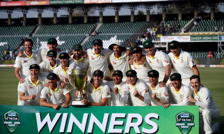 Cricket Image for PAK vs AUS: Australia Clinch Historic Away Series Against Pakistan 1-0