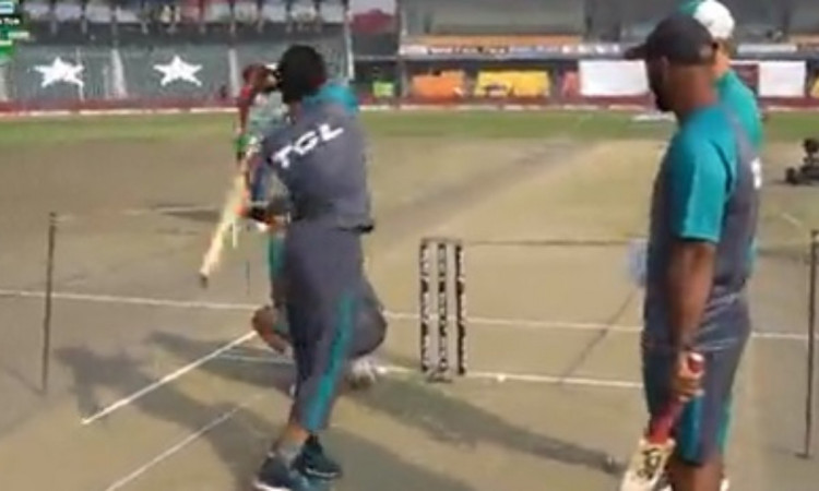 Cricket Image for VIDEO: रिज़वान और लाबुशेन हुए एक, मिलकर की स्टीव स्मिथ की नकल