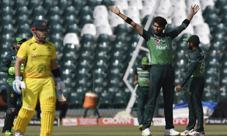 Cricket Image for PAK vs AUS: Shaheen Afridi Stuns Aaron Finch With A Full Toss; Watch How Aussie Sk
