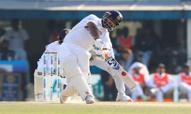 Cricket Image for IND v SL: Pant Gives India Control On Day 1 