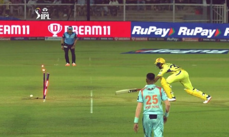 Cricket Image for VIDEO : 'किस्मत भी नहीं दे रही गायकवाड़ का साथ' महज़ 1 रन पर हो गए रनआउट