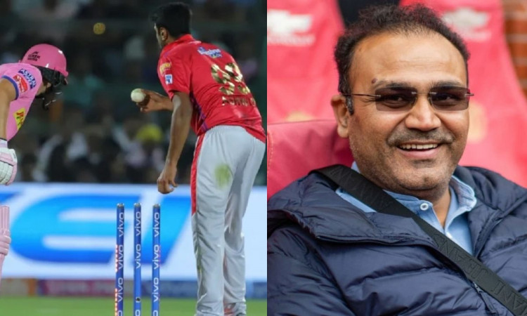 Cricket Image for Sehwag Hilariously Congratulates Ashwin After MCC Updates Mankading Rule 