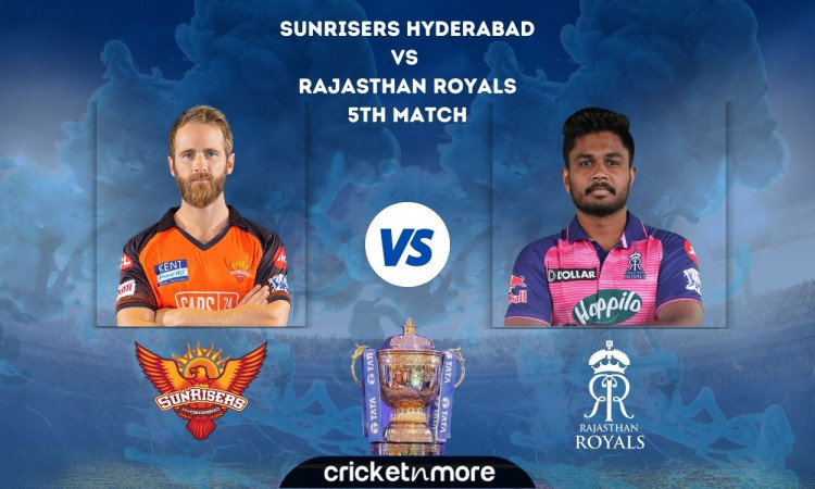 Cricket Image for Sunrisers Hyderabad vs Rajasthan Royals, IPL 2022 – Cricket Match Prediction, Fant