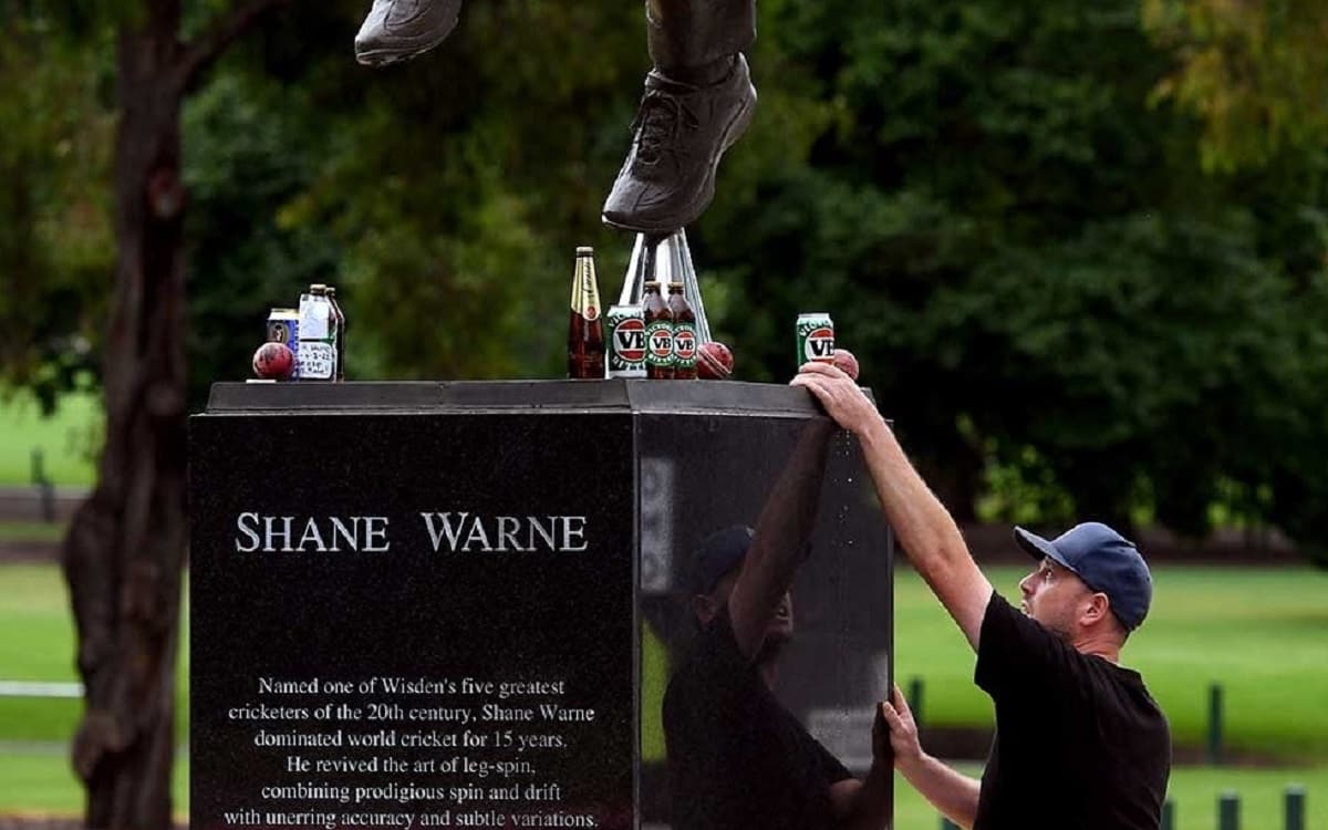 Cricket Image for Stand At MCG To Be Renamed After Shane Warne, Fans Pay Their Respects On Legend's 