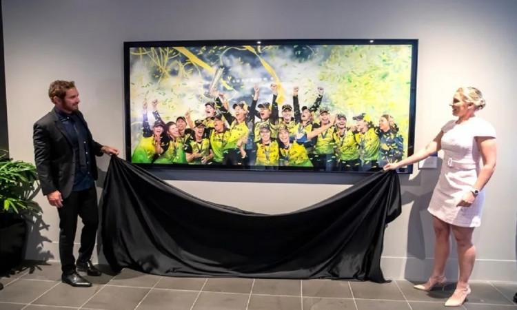 Cricket Image for Australia's T20 World Cup 2020 Win Against India Immortalised 