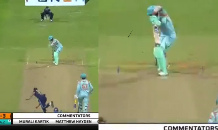 Cricket Image for GT vs LSG : शमी की कहर बरपाती बॉल पर भौचक्के रह गए मनीष पांडे, बोल्ड होकर लौट गए प
