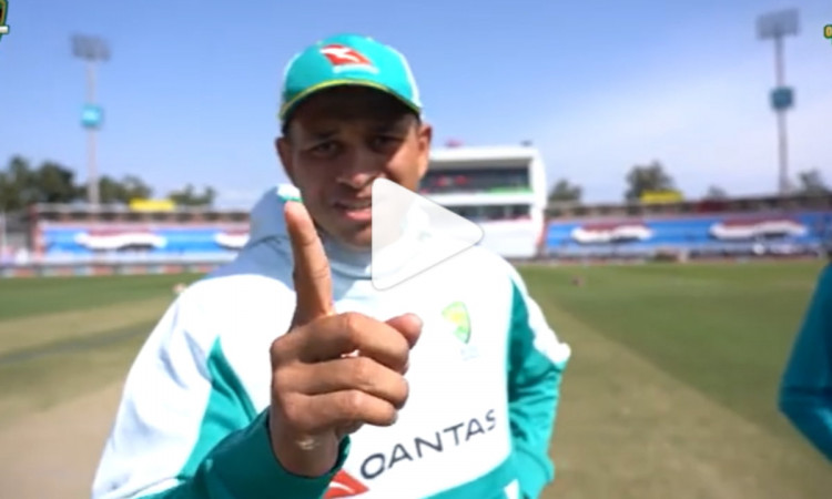 Cricket Image for VIDEO: अपनी जन्मभूमि पर पाकिस्तानी फैंस की इस हरकत से खुश नहीं हुए उस्मान ख्वाजा, 