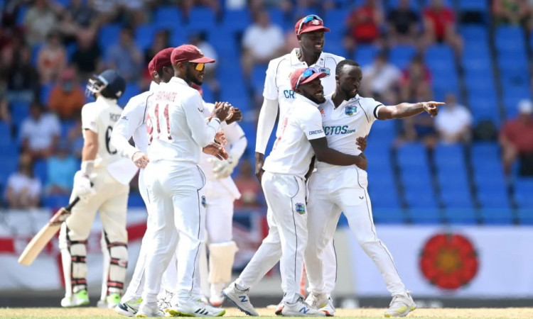 Cricket Image for West Indies Penalised For Slow Overrate vs England; Slip In WTC Points Table