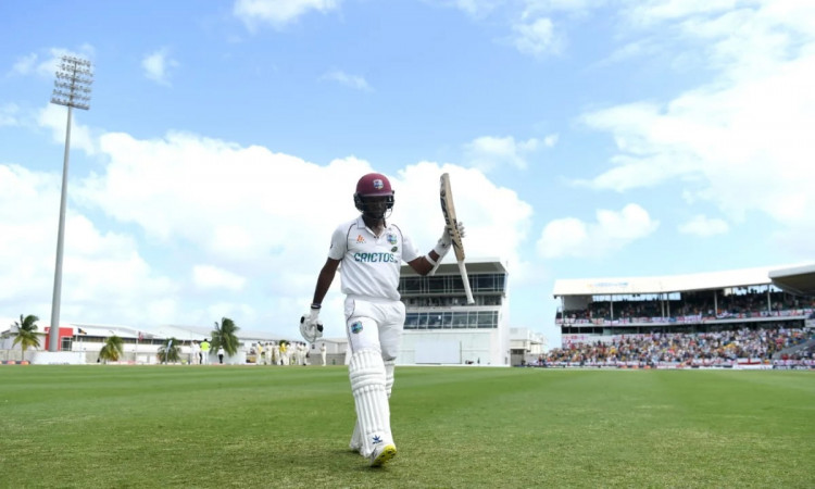 Cricket Image for WI vs ENG 2nd Test: : Kraigg Brathwaite's 12-Hour Stay At Crease Negates England's