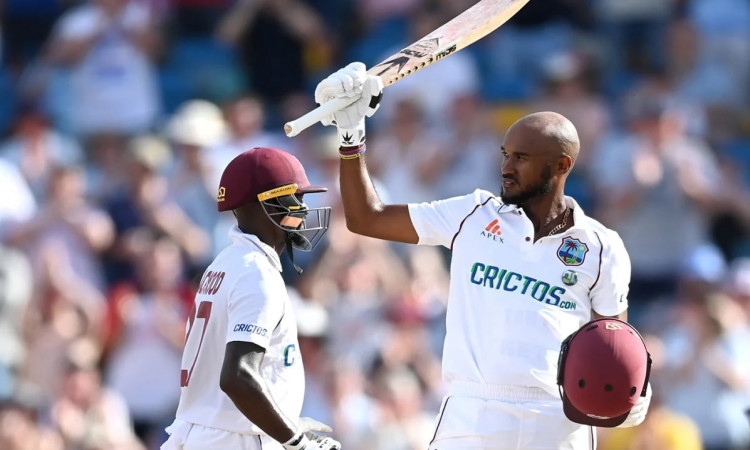 Cricket Image for WI vs ENG: Brathwaite & Blackwood Lead West Indies' Strong Reply With Tons Against