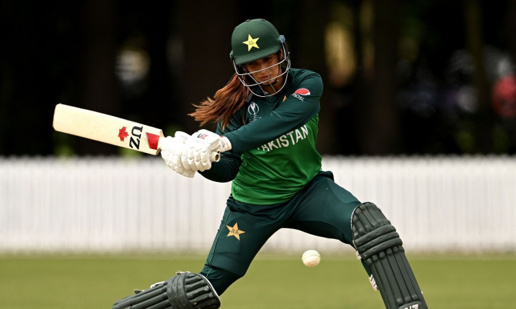 Cricket Image for Women's World Cup: Aliya Riaz's Unbeaten Knock Helps Pakistan Defeat Bangladesh In