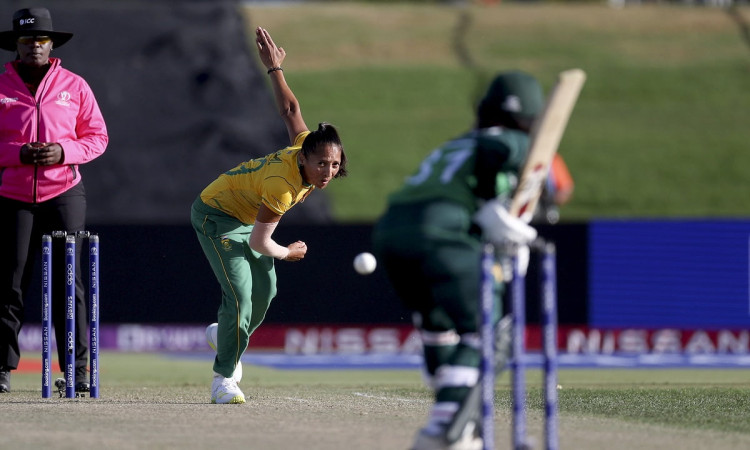 Cricket Image for Women's World Cup: Shabnim Ismail Keeps Cool As South Africa Defeat Pakistan By 6 