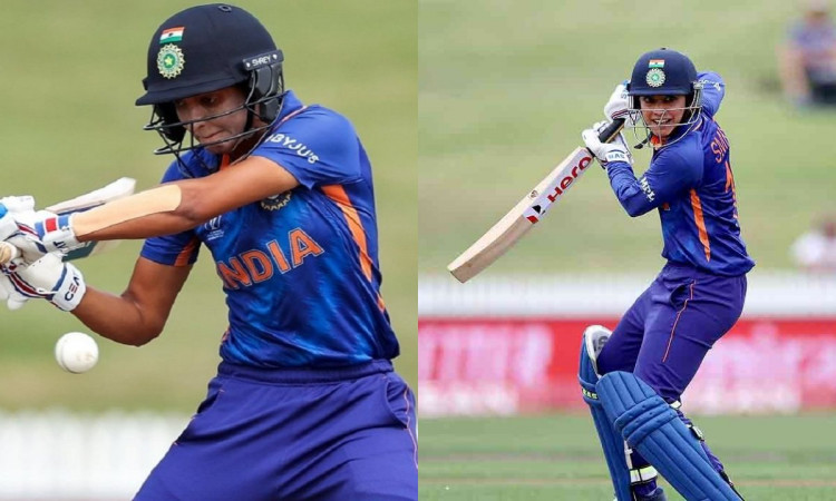 Cricket Image for Women's World Cup: Smriti Mandhana & Harmanpreet Register Centuries As India Post 
