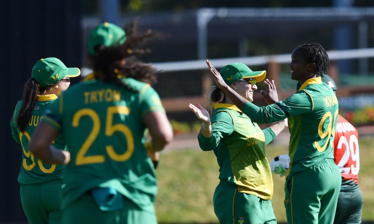 Cricket Image for Women's World Cup: South Africa Manage To Avoid Upset As They Sneak A 32-Run Win A