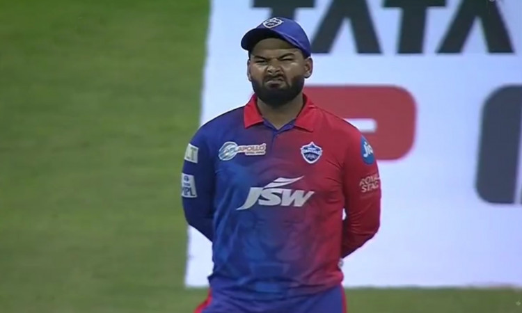Cricket Image for Dc Vs Rr Rishabh Pant Sad After Poor Ball From Khaleel Ahmed