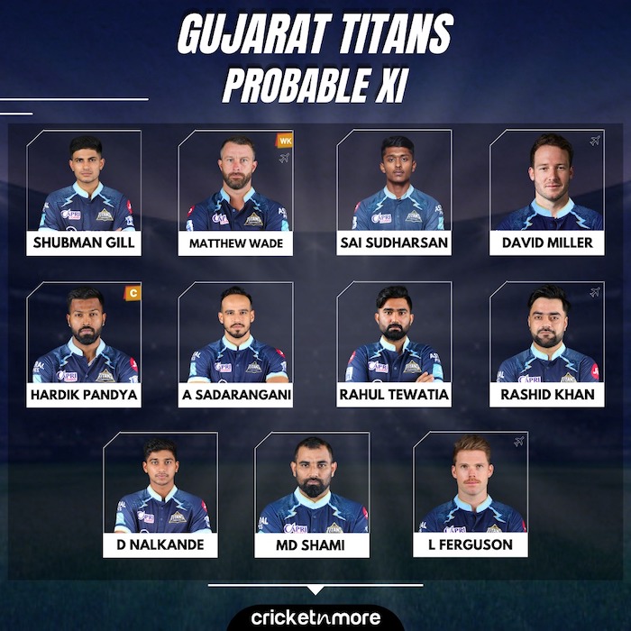 Gujarat Titans v Sunrisers Hyderabad