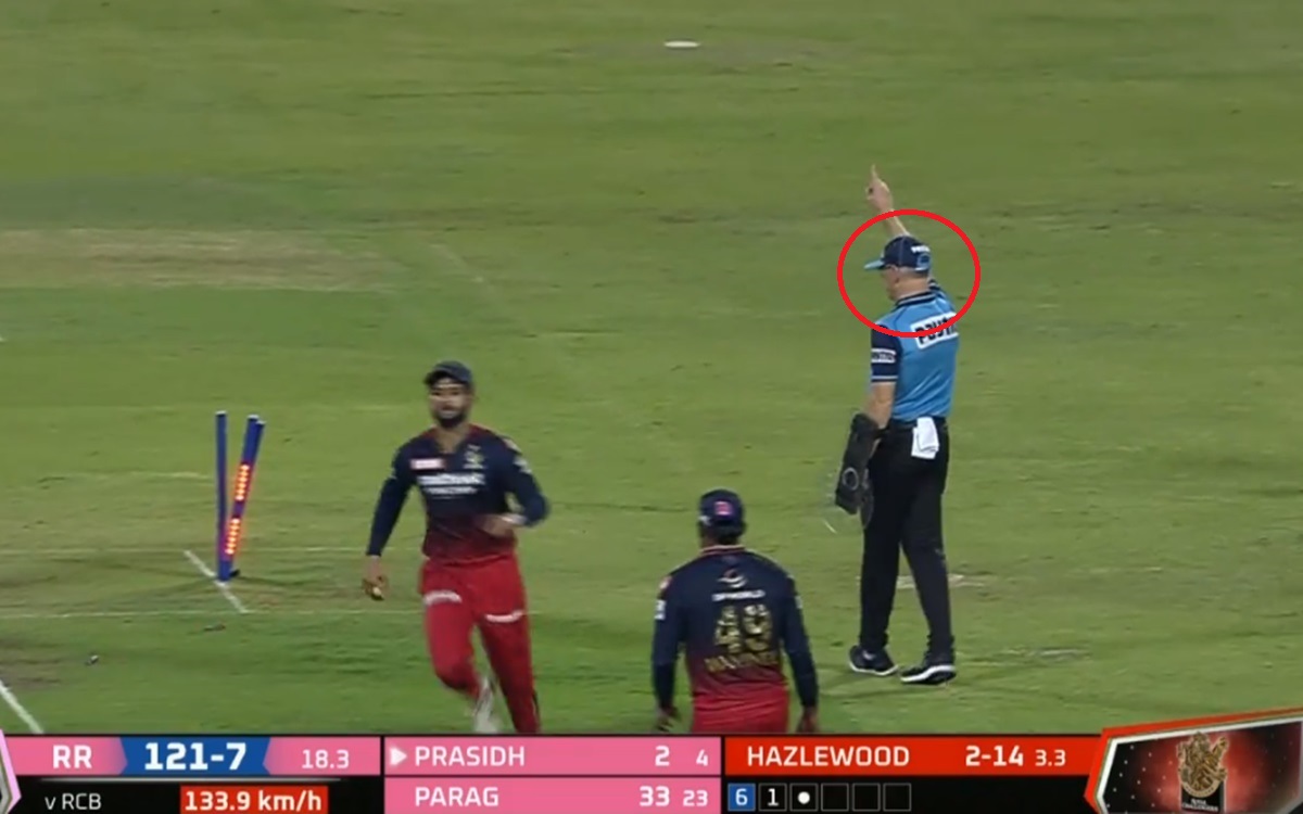 Cricket Image for Ipl 2022 Rcb Vs Rr Bruce Oxenford Next Level Umpiring Watch Video