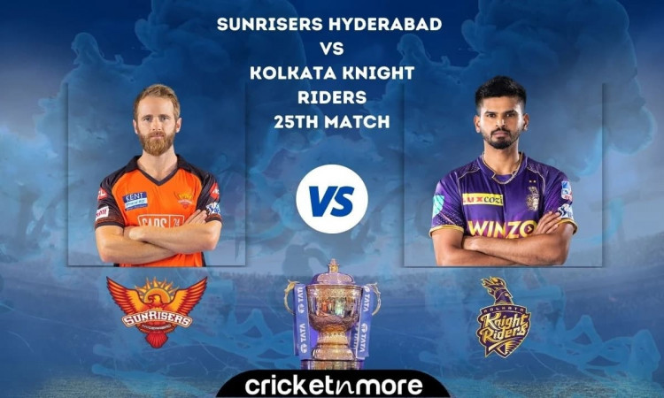 IPL 2022  Sunrisers Hyderabad opt to bowl first against Kolkata Knight Riders