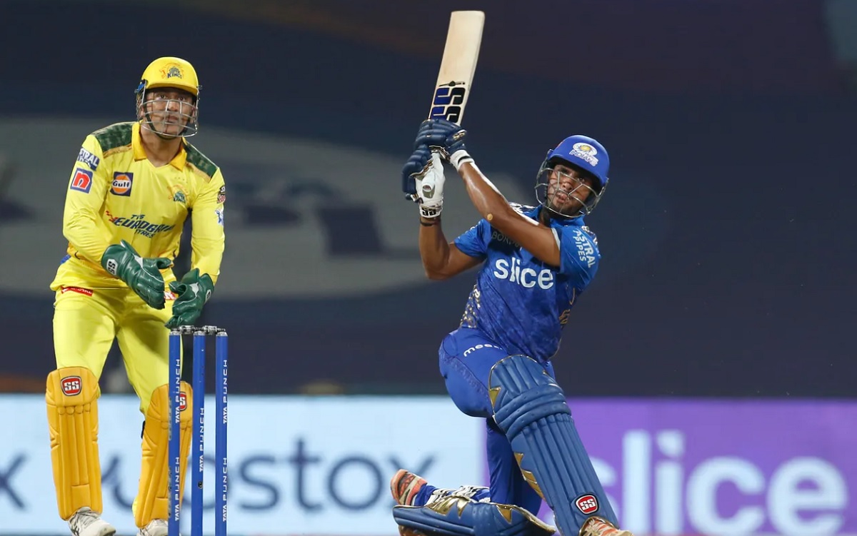 IPL 2022: तिलक वर्मा ने जड़ा पचास, मुंबई इंडियंस ने चेन्नई सुपर किंग्स को दिया 156 रनों का लक्ष्य