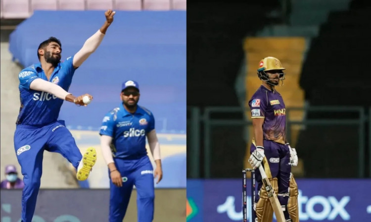 Cricket Image for Bumrah, Rana Reprimanded For Breaching IPL Code Of Conduct 