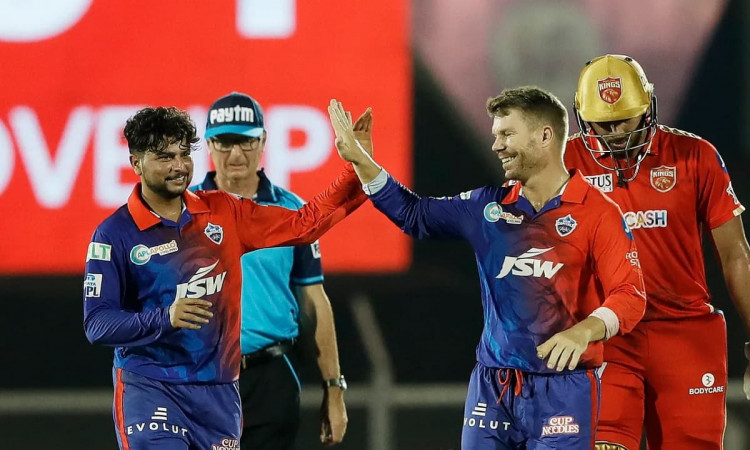 Cricket Image for IPL 2022: Explosive Bowling From DC Bowlers Crumbles PKBS Batting