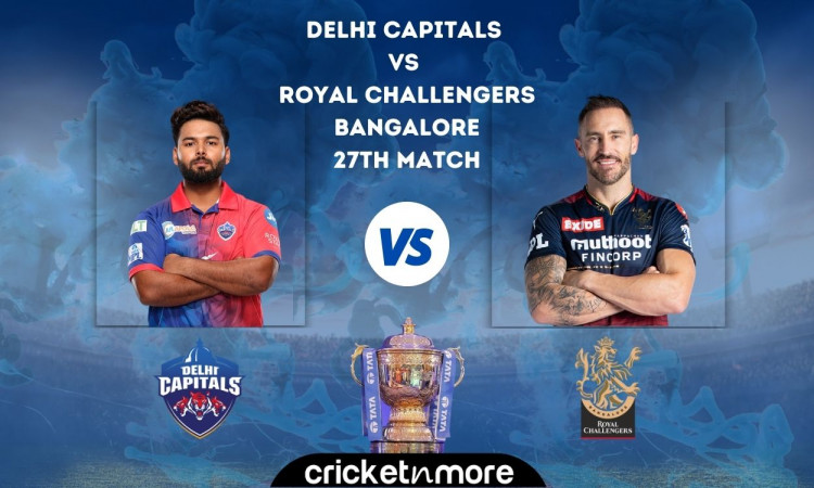 Cricket Image for Delhi Capitals vs Royal Challengers Bangalore, IPL 2022 – Cricket Match Prediction