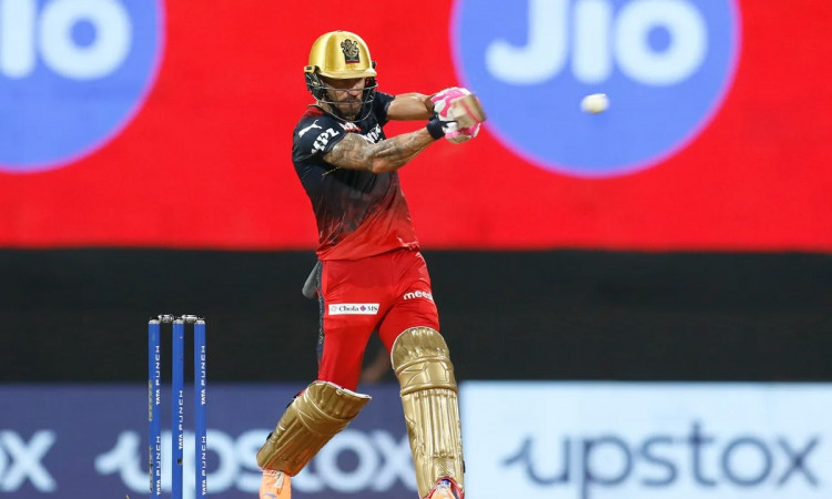 Cricket Image for IPL 2022: Skipper Du Plessis Powers RCB With His Powerpacked 96 Runs Against LSG