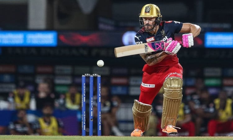 IPL 2022: Du Plessis Powers RCB To 181/6 Against LSG 