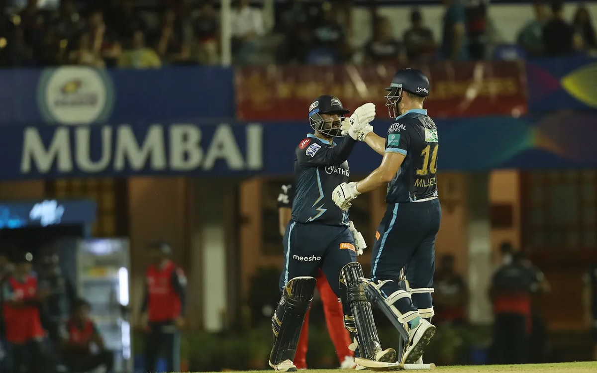 Cricket Image for Gujarat Titans Cruise To A 6 Wicket Win Over Royal Challengers Bangalore 