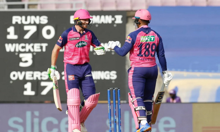 IPL 2022: Buttler & Hetmyer Power Rajasthan Royals To 193/8 Against Mumbai Indians