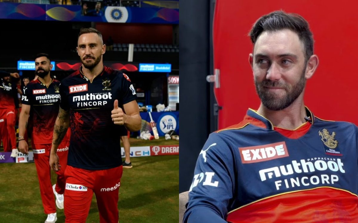 IPL 2022: Glenn Maxwell Lauds RCB Captain Faf Du Plessis For His ...