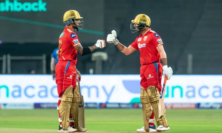 IPL 2022: Mayank & Dhawan Power Punjab Kings To 198/5 Against Mumbai Indians