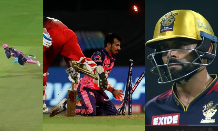 Cricket Image for IPL 2022: Sanju Samson & Yuzvendra Chahal Team Up To Dismiss Virat Kohli; Watch Vi