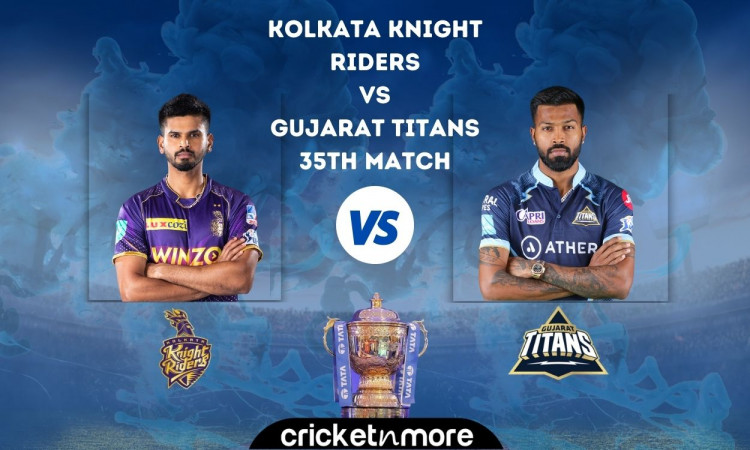Cricket Image for Kolkata Knight Riders vs Gujarat Titans, IPL 2022 – Cricket Match Prediction, Fant