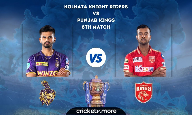 Cricket Image for Kolkata Knight Riders vs Punjab Kings, IPL 2022 – Cricket Match Prediction, Fantas