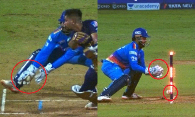 Cricket Image for Luck, Or Brilliance? How About Both? Watch Rishabh Pant's Amazing Skills Against K