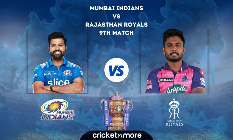 Cricket Image for Mumbai Indians vs Rajasthan Royals, IPL 2022 – Cricket Match Prediction, Fantasy X