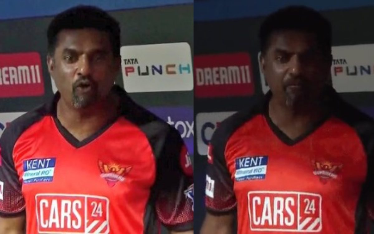 Cricket Image for VIDEO : मुरलीधरन ने दिखाया रौद्र रूप, राशिद खान के छक्के देखकर बौखलाए