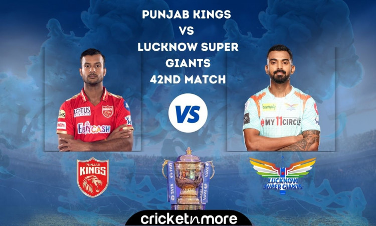 Cricket Image for Punjab Kings vs Lucknow Super Giants, IPL 2022 – Cricket Match Prediction, Fantasy