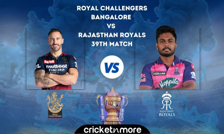 Cricket Image for Royal Challengers Bangalore vs Rajasthan Royals, IPL 2022 – Cricket Match Predicti