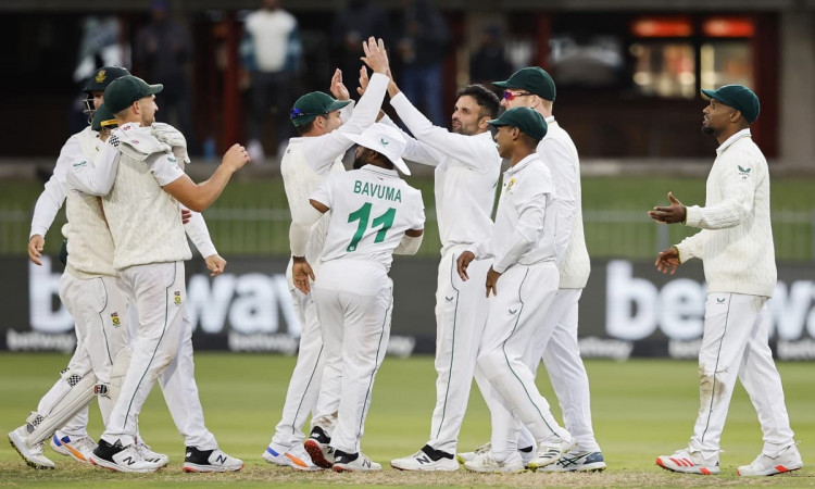 Cricket Image for South Africa 7 Wickets Away From Clean Sweeping Bangladesh In Test Series