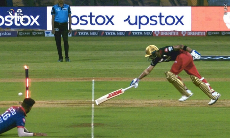 Cricket Image for WATCH: Virat Kohli's Rotten Luck Continues, Gets Runout Again 
