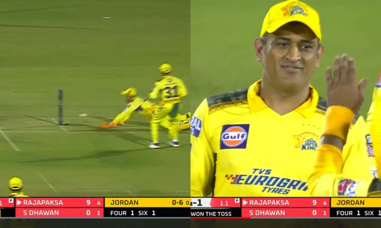 Cricket Image for WATCH: 40-Year Old MS Dhoni Displays Unreal Fitness As He Dismisses Rajapaksa