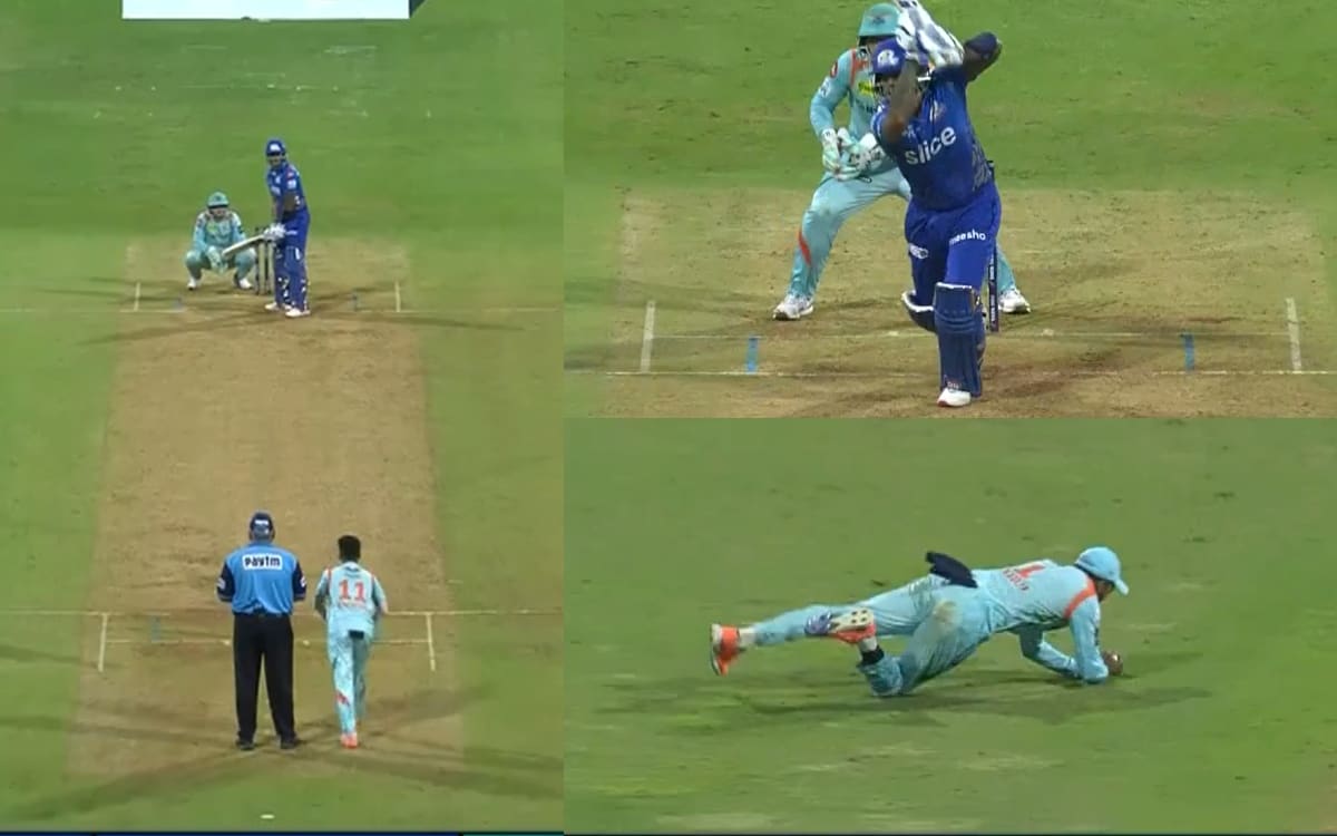 Cricket Image for VIDEO: केएल राहुल ने चली बड़ी चाल, बदोनी ने पहली गेंद पर सूर्यकुमार यादव को OUT