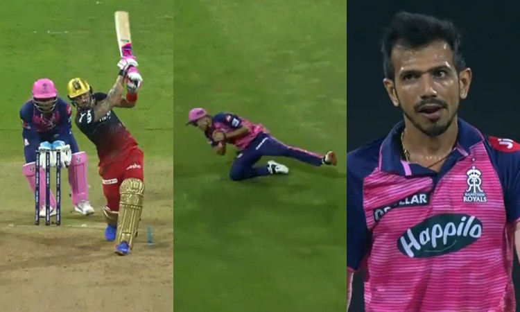 Cricket Image for WATCH: Chahal Strikes In His First Over Against RCB, Dismisses Skipper Faf du Ples