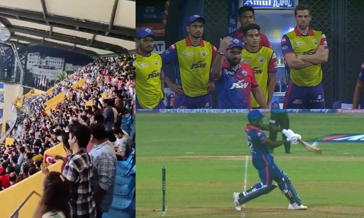 Cricket Image for Live मैच में गूंजे चीटर-चीटर के नारे, अंपायर के फैसले पर बौखलाई पब्लिक; देखें VIDE